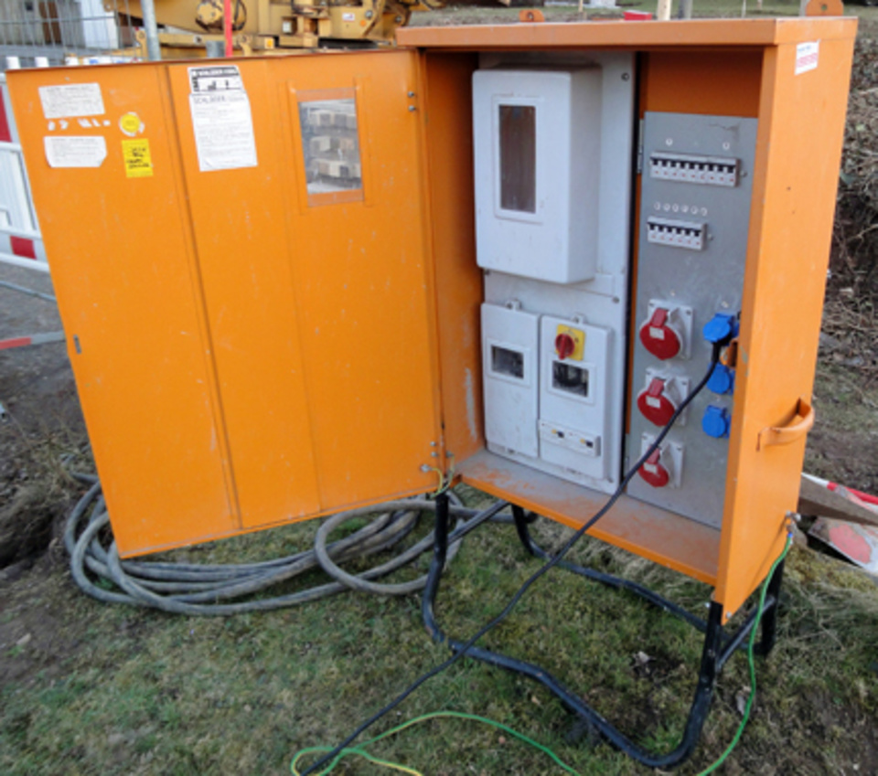 Baustromkasten bei Höschel & Baumann Elektro GmbH in Apolda