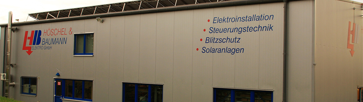 Höschel & Baumann Elektro GmbH in Apolda