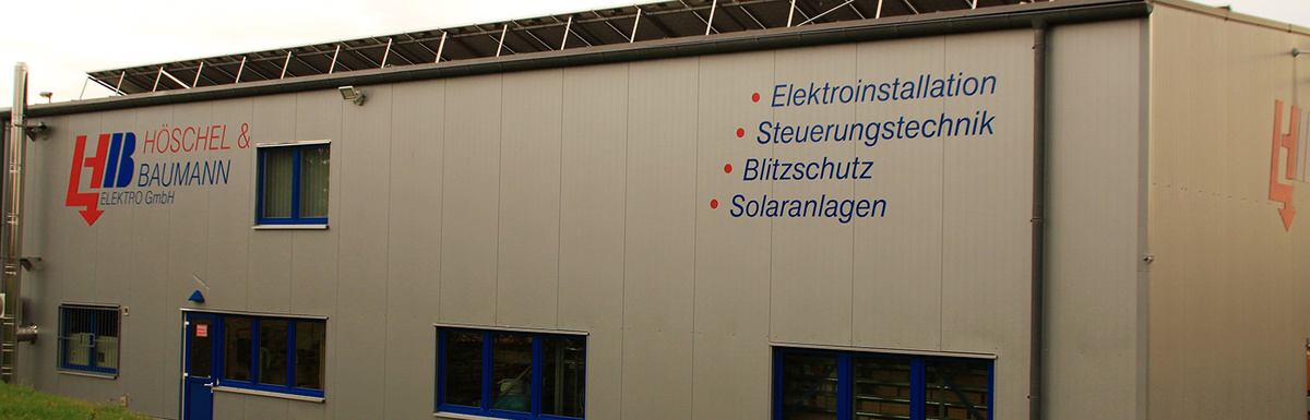 Höschel & Baumann Elektro GmbH in Apolda