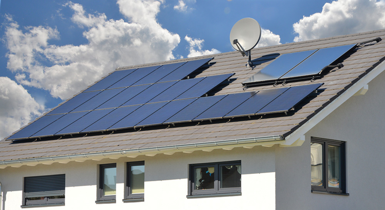 Photovoltaik bei Höschel & Baumann Elektro GmbH in Apolda